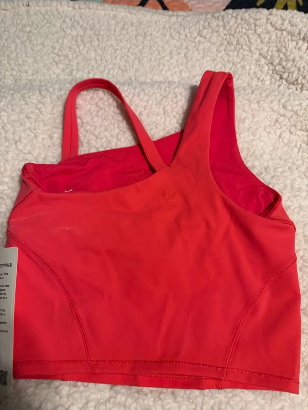 Lululemon Women’s Coral Pink Sports Bra sz 4